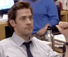 Jim Halpert excited fist pump