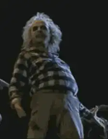 Zombie in plaid shirt