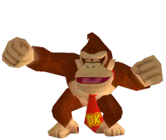 Donkey Kong dancing