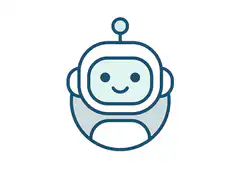 Smiling robot icon animation