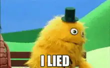 Yellow Muppet I Lied