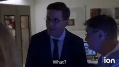 Man in suit says what you guys i have a life
