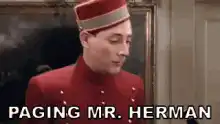 Paging Mr. Herman Bellhop