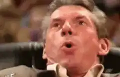 Vince McMahon shocked face