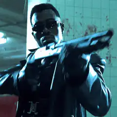 Blade reloads shotgun
