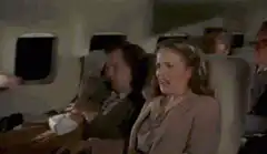 Woman hits man with baguette on plane