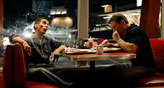 Tony and Bobby in diner