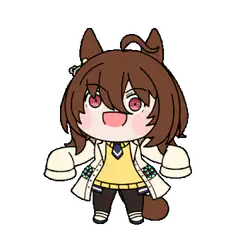 Chibi horse girl character
