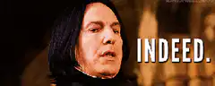 Severus Snape Indeed
