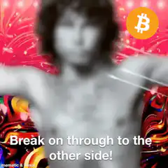 Jim Morrison Break on Through Bitcoin