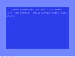 Commodore 64 BASIC V2 Ready Screen