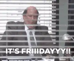 Kevin Malone It's Friday