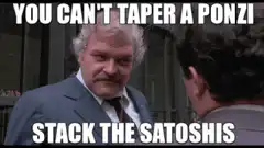 You Can't Taper A Ponzi Stack The Satoshis
