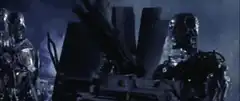 Terminator firing plasma gun