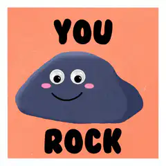 You Rock Smiley Rock