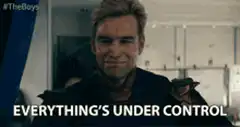Homelander Everything's Under Control