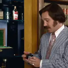 George Cunningham and Ron Burgundy