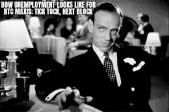 How unemployment looks for BTC maxis