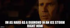 Will Ferrell diamond in an ice storm