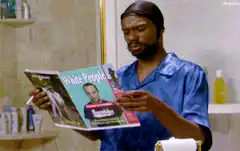Will Ferrell reading White People magazine