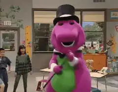 Barney the Dinosaur magician