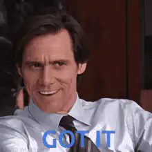 Jim Carrey Got It Saluting