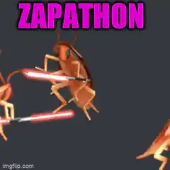 Zapathon Cockroaches Fighting