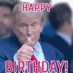 Donald Trump Happy Birthday