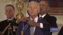Joe Biden receives the Medal of Honor