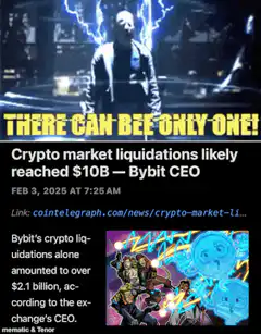 There can bee only one crypto liquidation