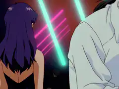 Rei Ayanami winking and sticking tongue out