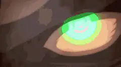 Colossal Titan eye and Titans
