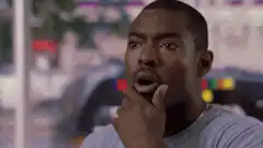 Chris Rock thinking face reaction