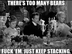 Too Many Bears Just Keep Stacking