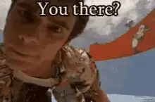 You there? guy zooming in