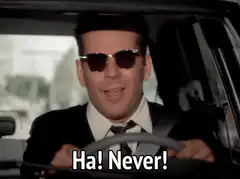 Bruce Willis Ha Never Driving