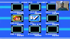 Mega Man 2 character select screen