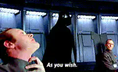 Darth Vader As You Wish