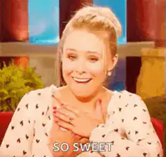 Kristen Bell So Sweet