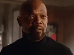 Samuel L. Jackson suspicious look