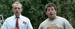 Simon Pegg and Nick Frost shocked