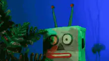 SpongeBob Robot Head Glitching