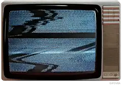 Retro TV static noise