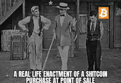 Three Stooges shitcoin purchase
