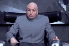 Dr. Evil thinking face