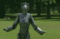 Cylar dancing in a park
