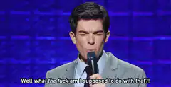 John Mulaney confused reaction