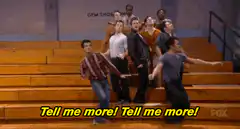 Glee cast tell me more