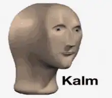 Kalm Man Head Bouncing