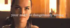 Carrie-Anne Moss your math is dangerously wrong